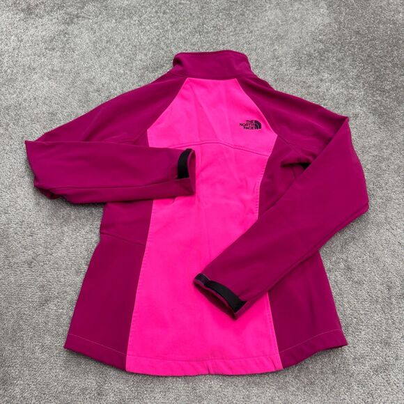 The North Face Nimble Softshell Jacket Womens Small Pink Color-Block Outdoor - Picture 2 of 16